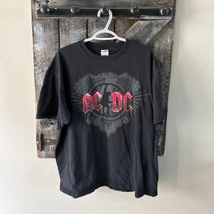 Men's Vintage AC/DC Black Ice Tour 2008-2009 T-Shirt